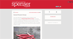 Desktop Screenshot of blog.spensermag.com